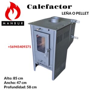 Calefactor mixto