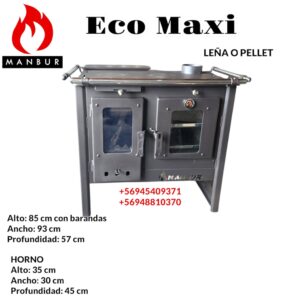 Eco maxi leña y pellets